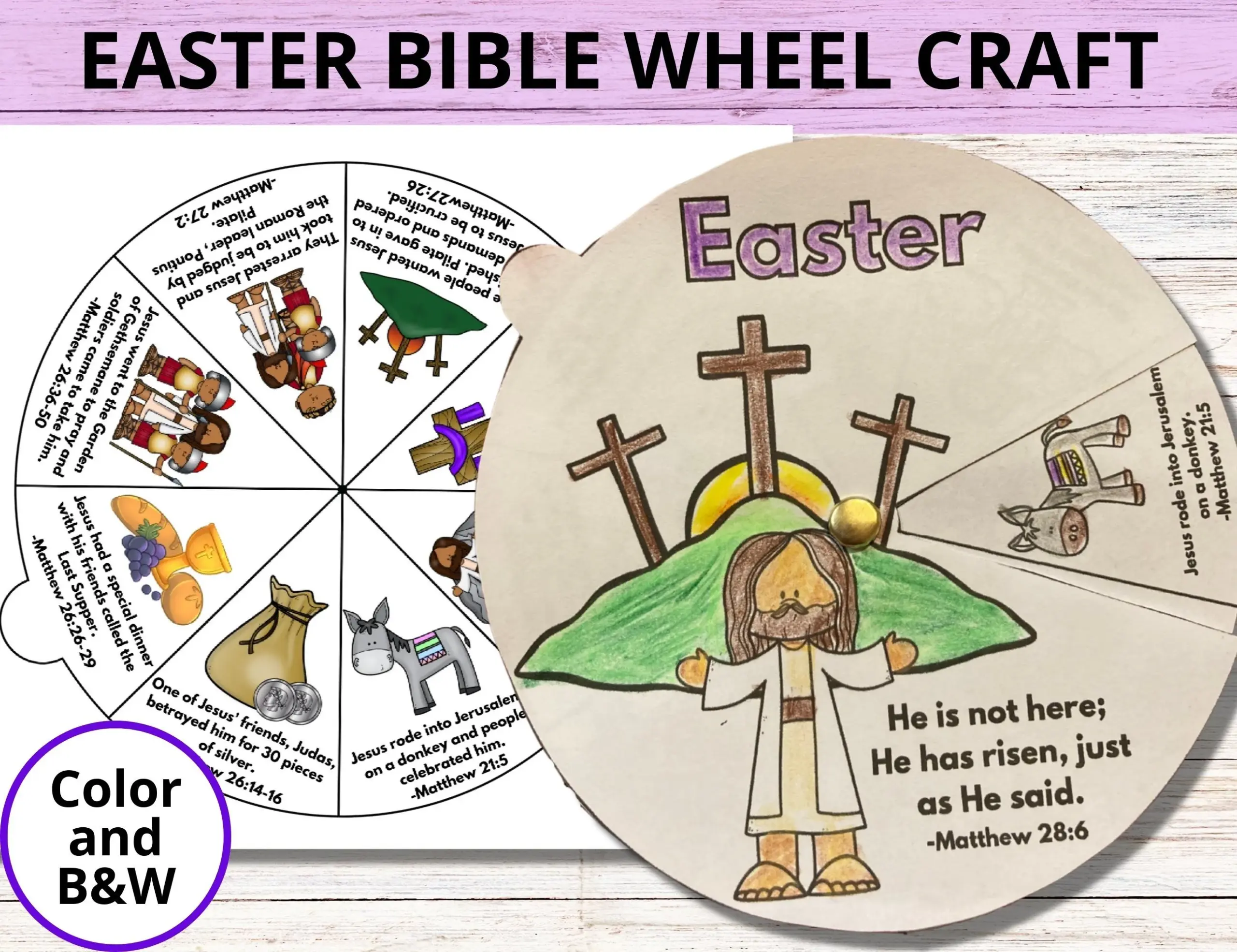 Easter Sunday School Craft Easter Bible