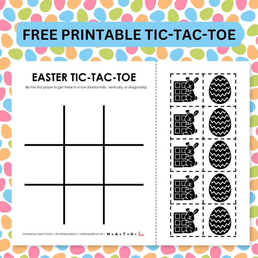 Easter Tic Tac Toe