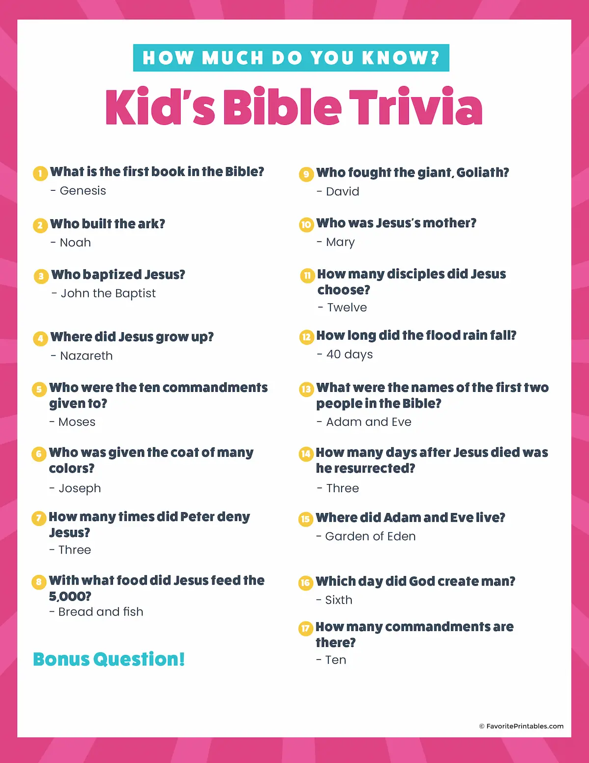 free printable bible study lessons with questions and answers
