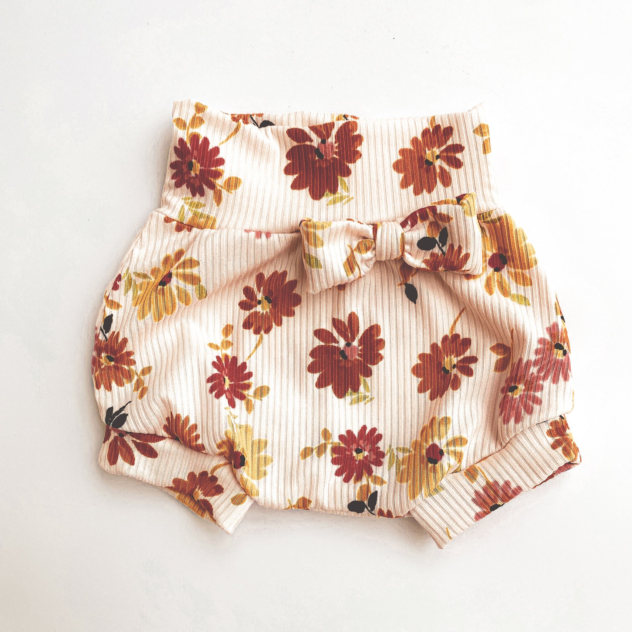 Easy Bummies Sewing Pattern A4 A0 And Projector Formats Baby And Toddler Sizes Optional Bow