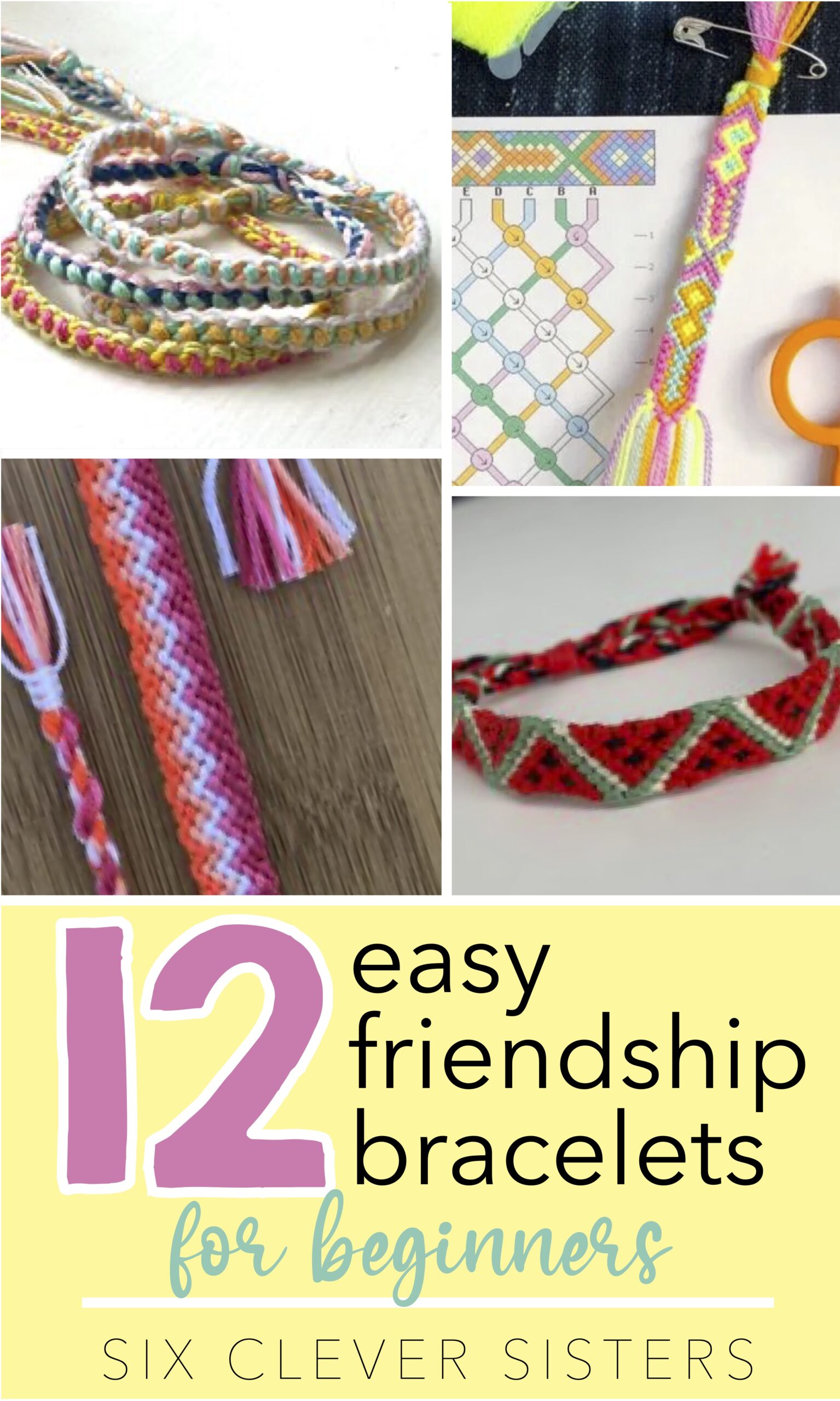 Easy Friendship Bracelet Patterns For Beginners