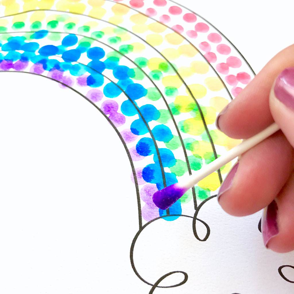 Easy Pointillism Kids