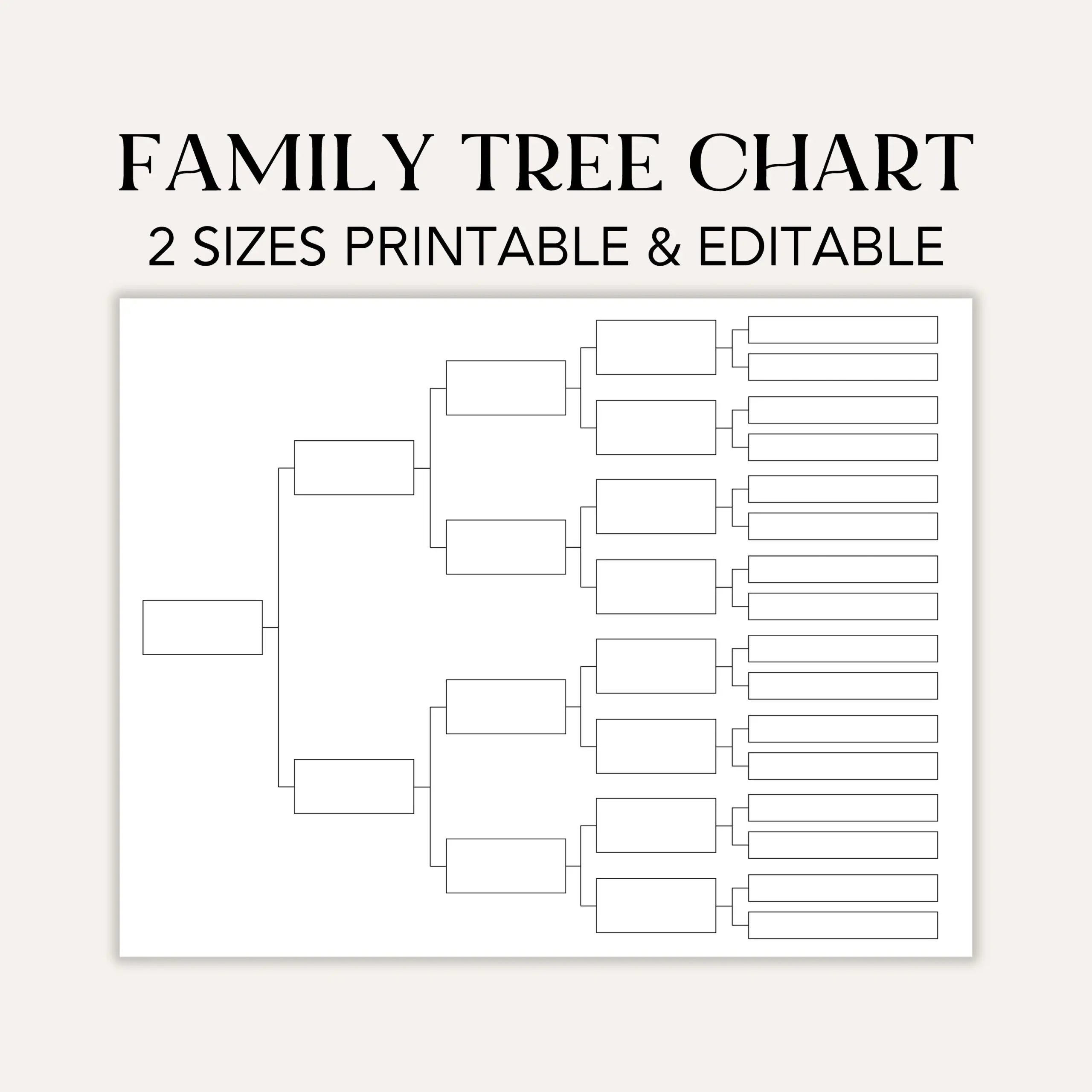 free printable blank genealogy charts