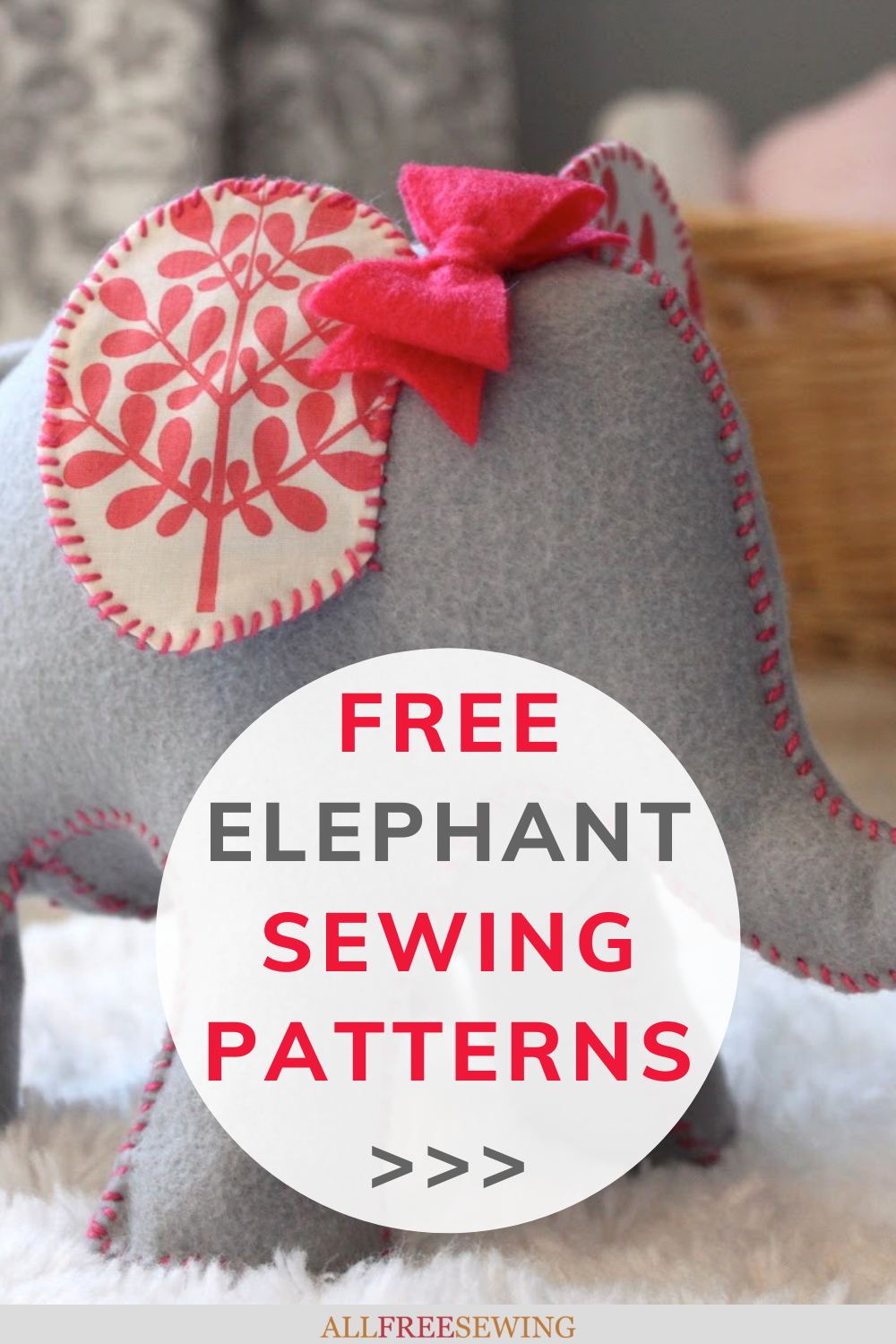 Elephant Sewing Patterns NSM2021