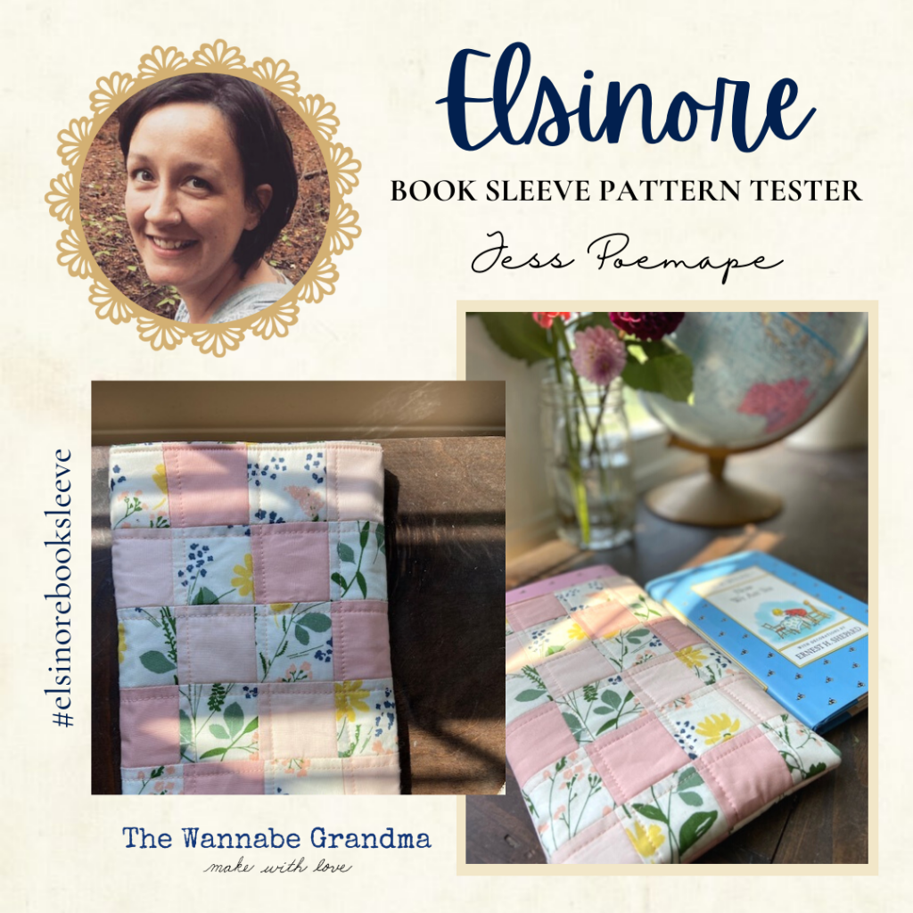 Elsinore Book Sleeve Free Quilting Pattern Elsinore Book Sleeve Free Quilting Pattern