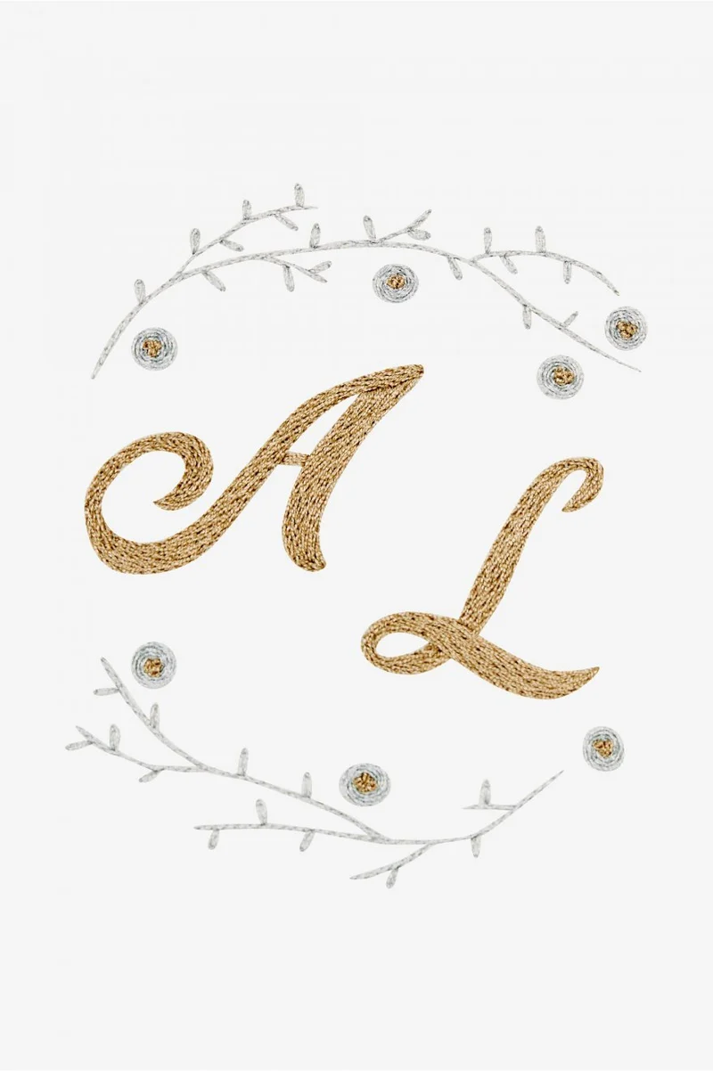 Embroidery Letter Patterns