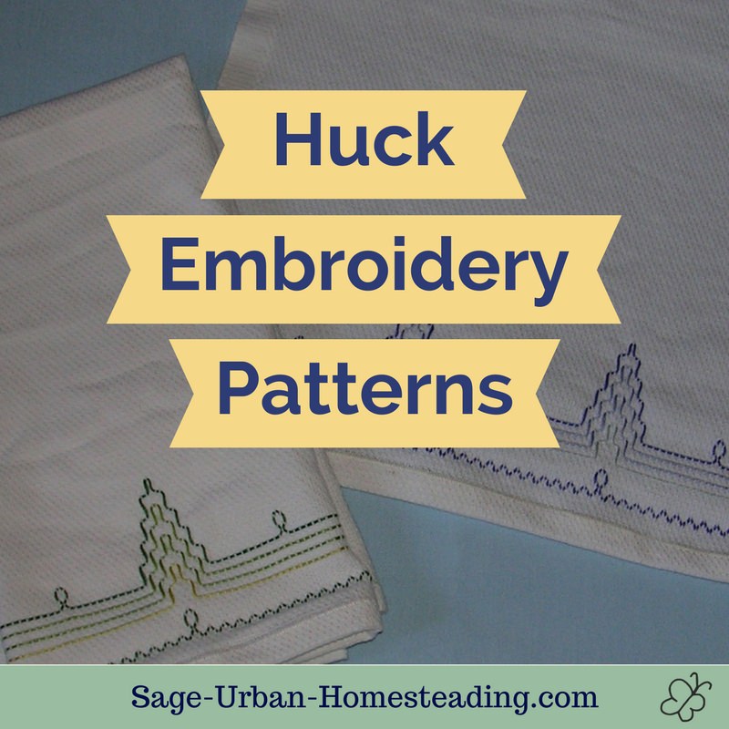 Embroidery Methods