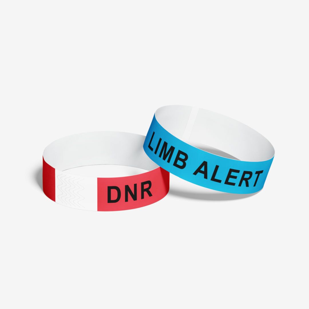 Emergency Tyvek Wristbands