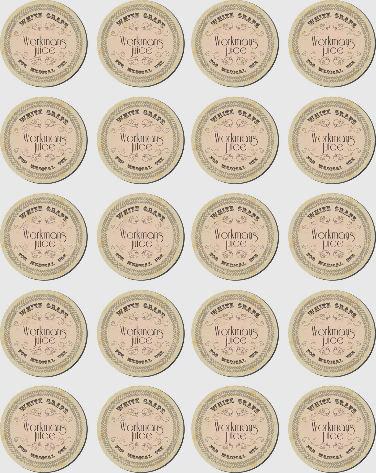 1920s party free printables
