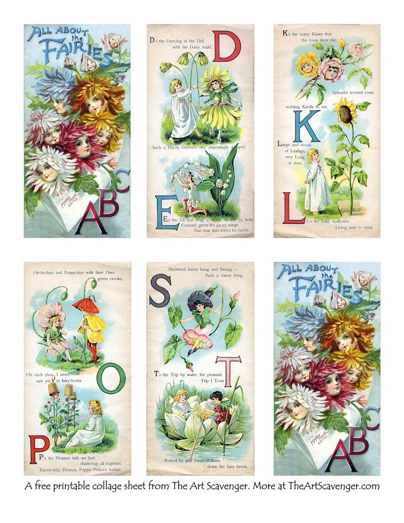 graphic fairy free printables