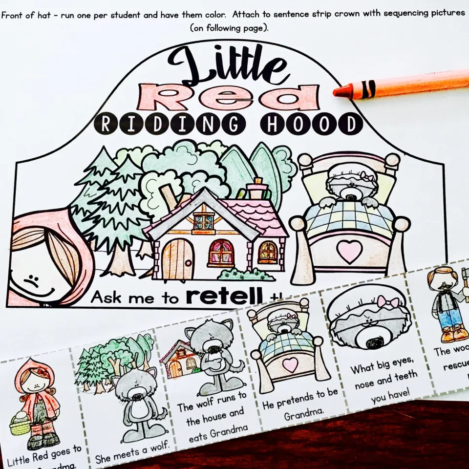 Fairy Tale Retell Activities Fairy Tale Retell Activities