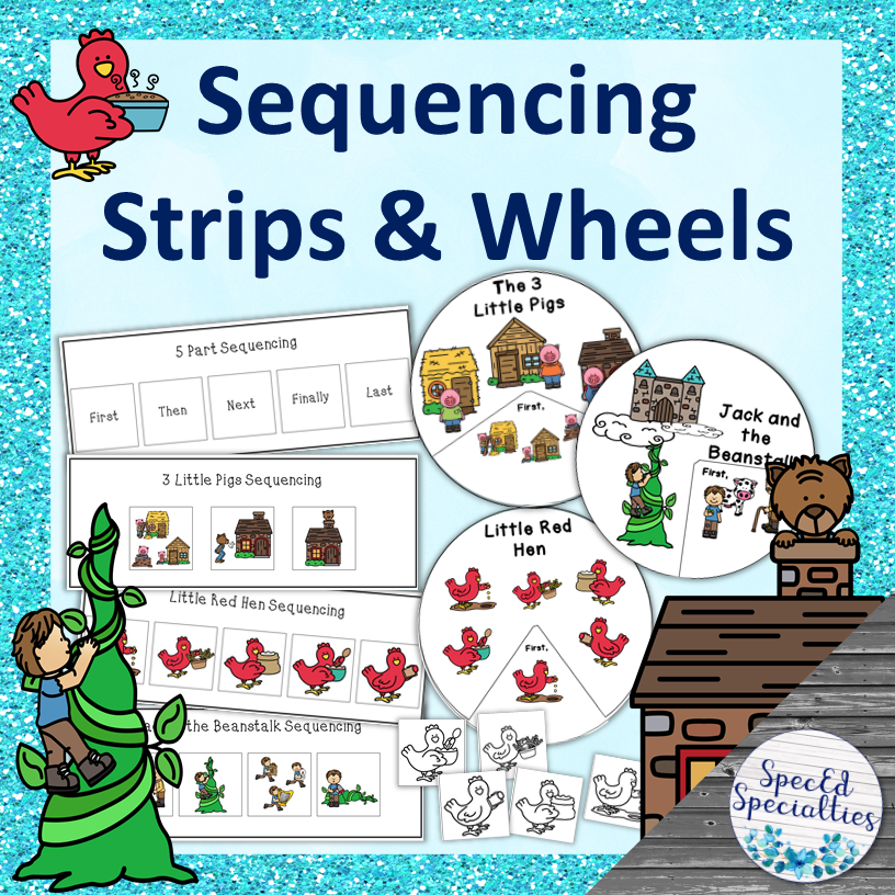 Fairy Tale Sequence Cards Retell Wheels Set 1 Fairy Tale Sequence Cards Retell Wheels Set 1