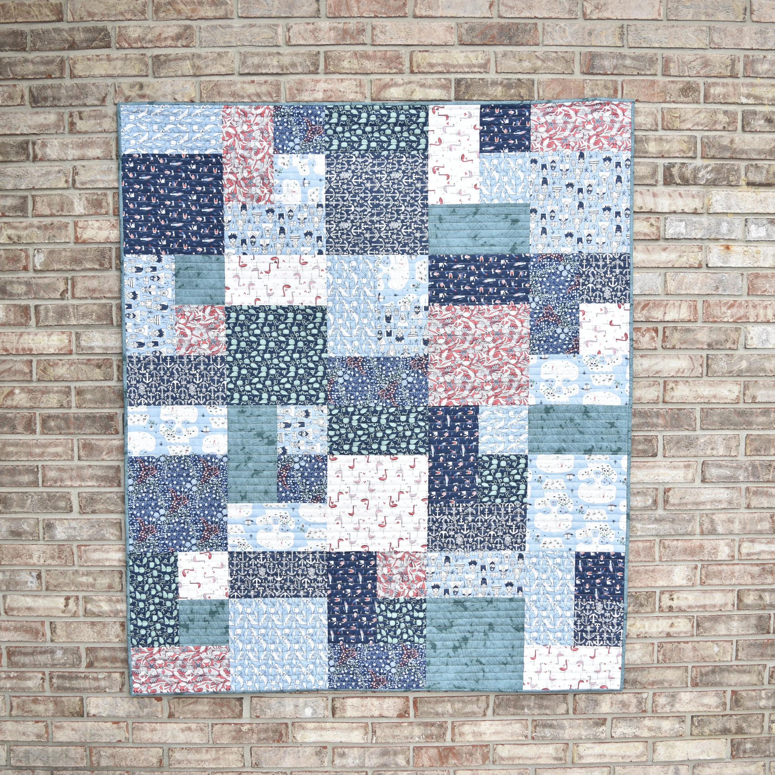 Fat Quarter Mixer A Free Quick Easy And Beginner Friendly Quilt Pattern