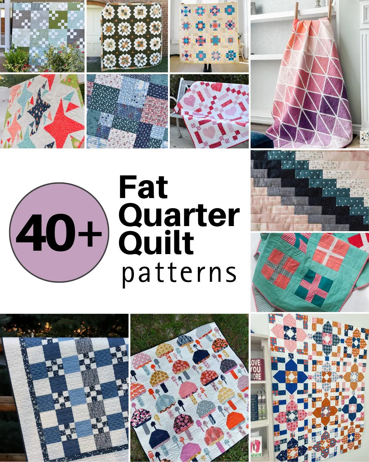 free printable fat quarter quilt patterns