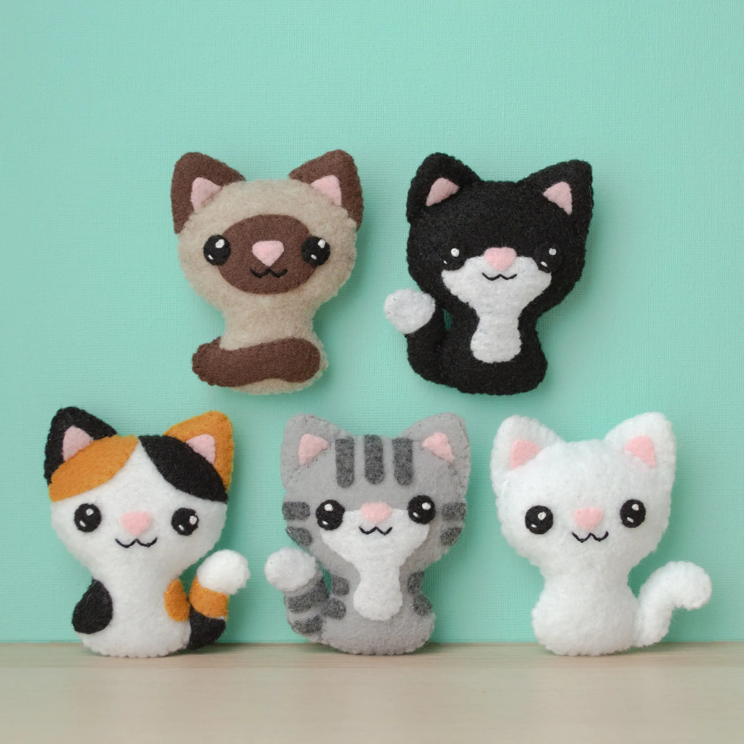 Felt Cat Pattern
