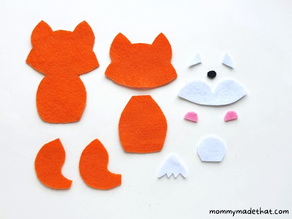 Felt Fox Ornament Felt Fox Ornament