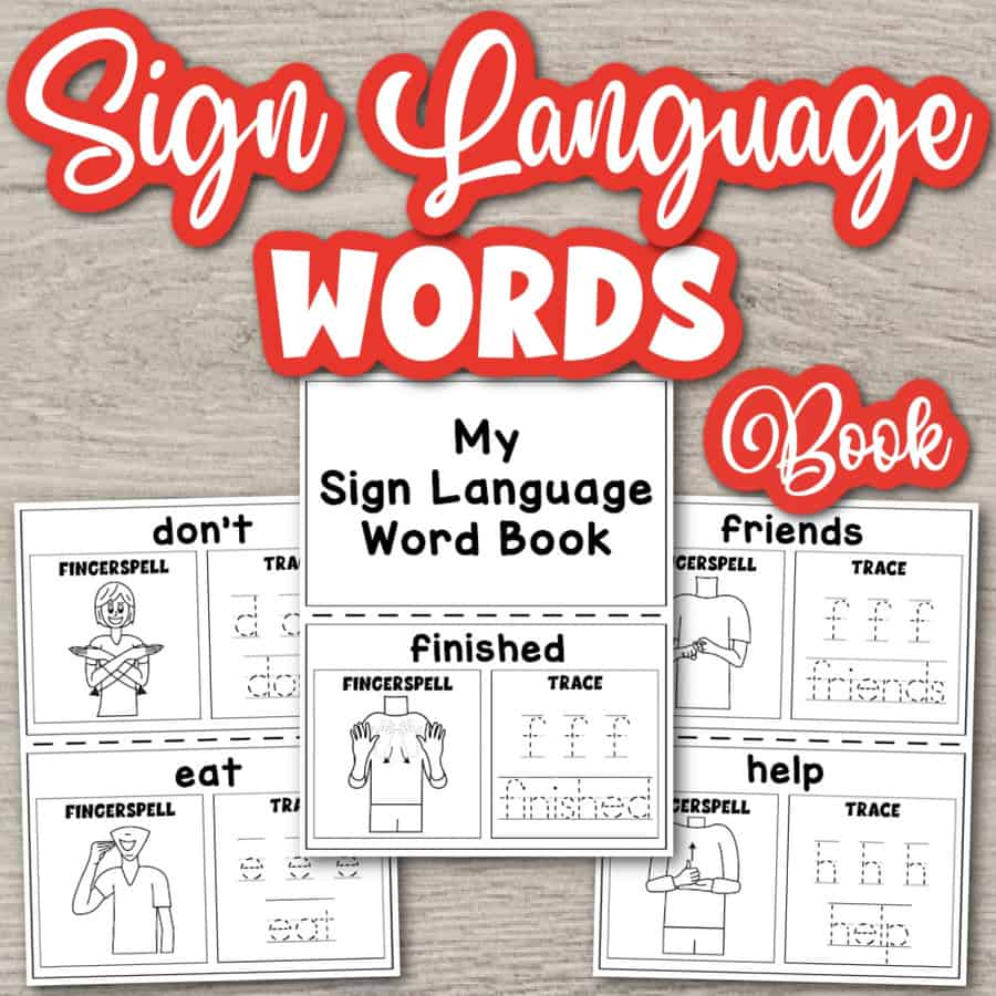 free printable asl words free printable asl words