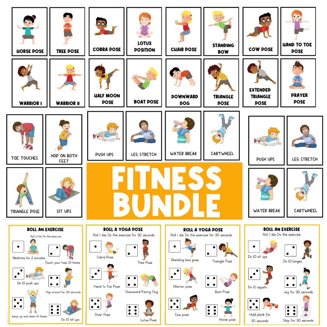 Fitness Bundle Kids Exercises Flash