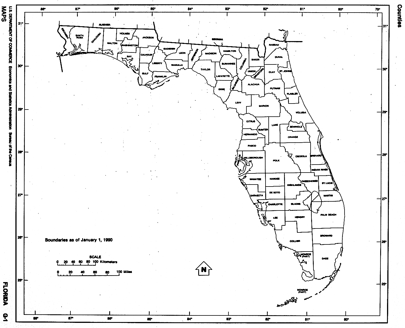 Florida Free Map 331