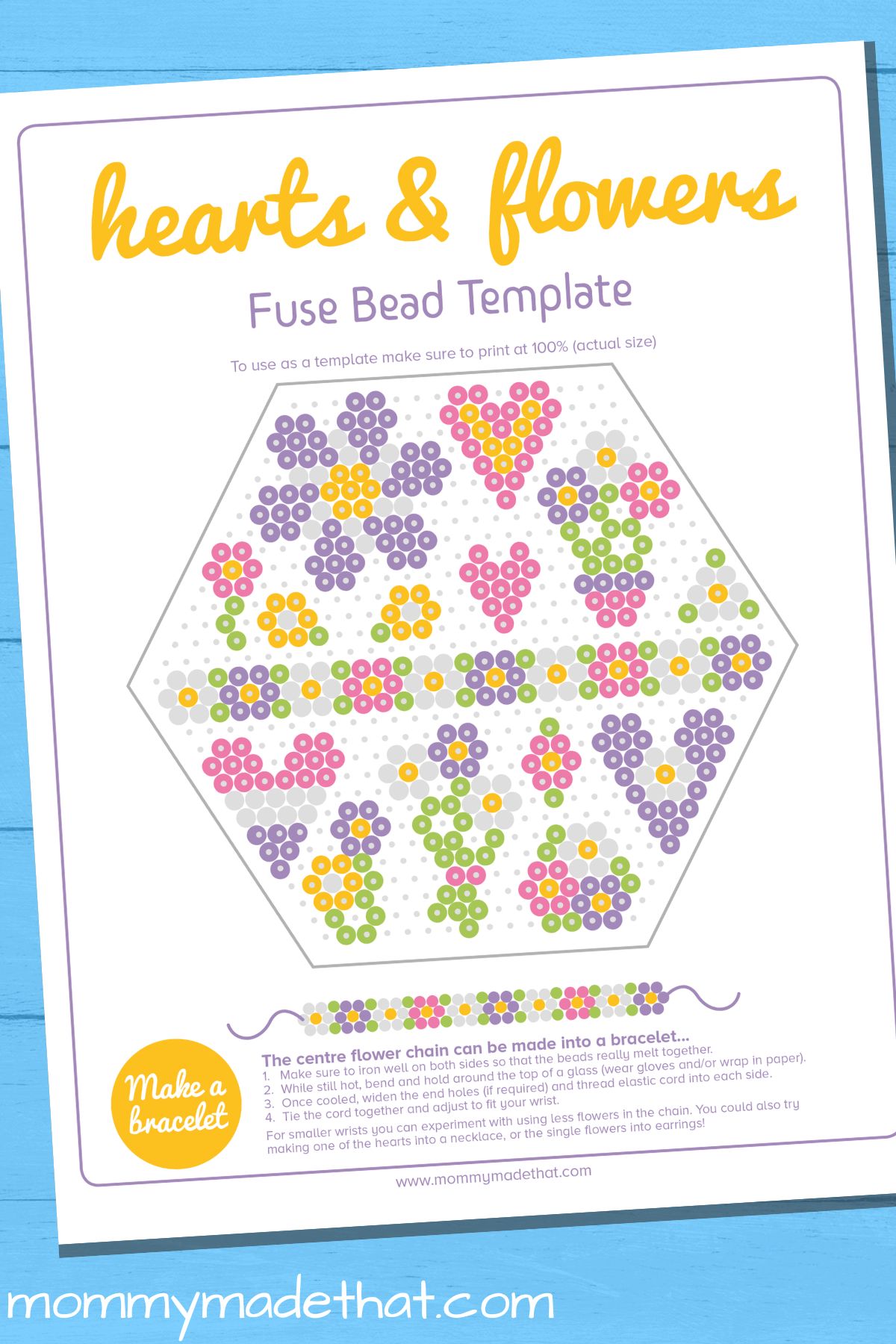 Flower Perler Bead Patterns