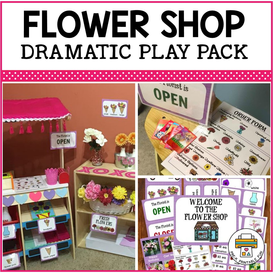 Flower Shop Dramatic Play
