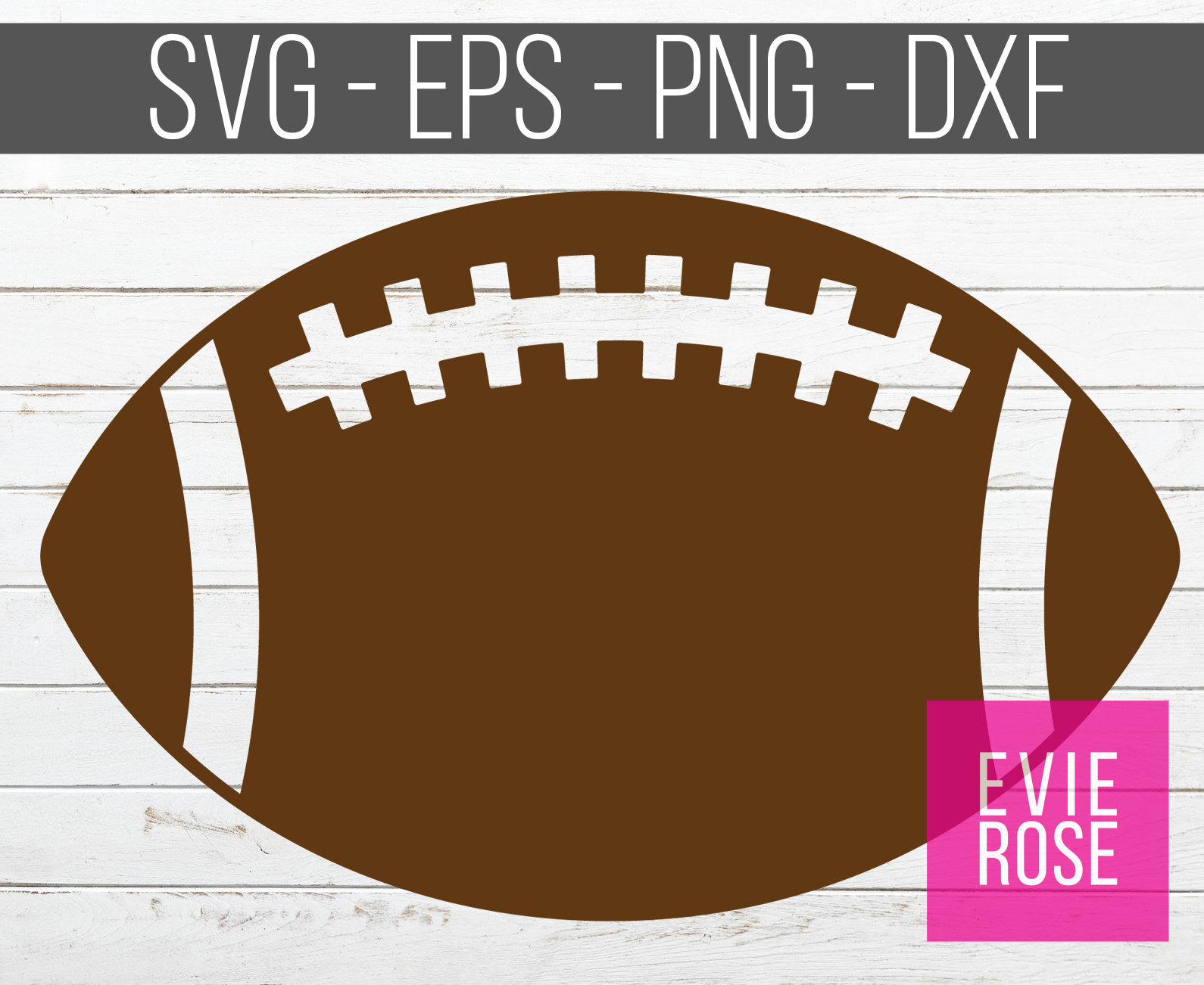 Football Cutout Svg Dxf Png Eps Cutting