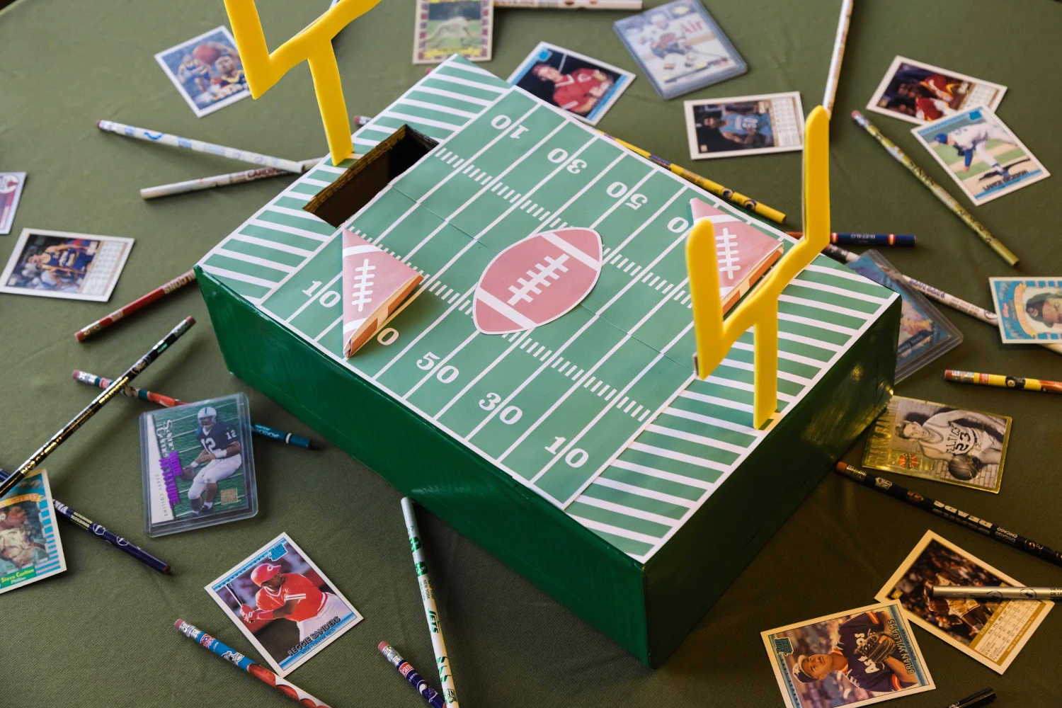 Football Field Valentine Box