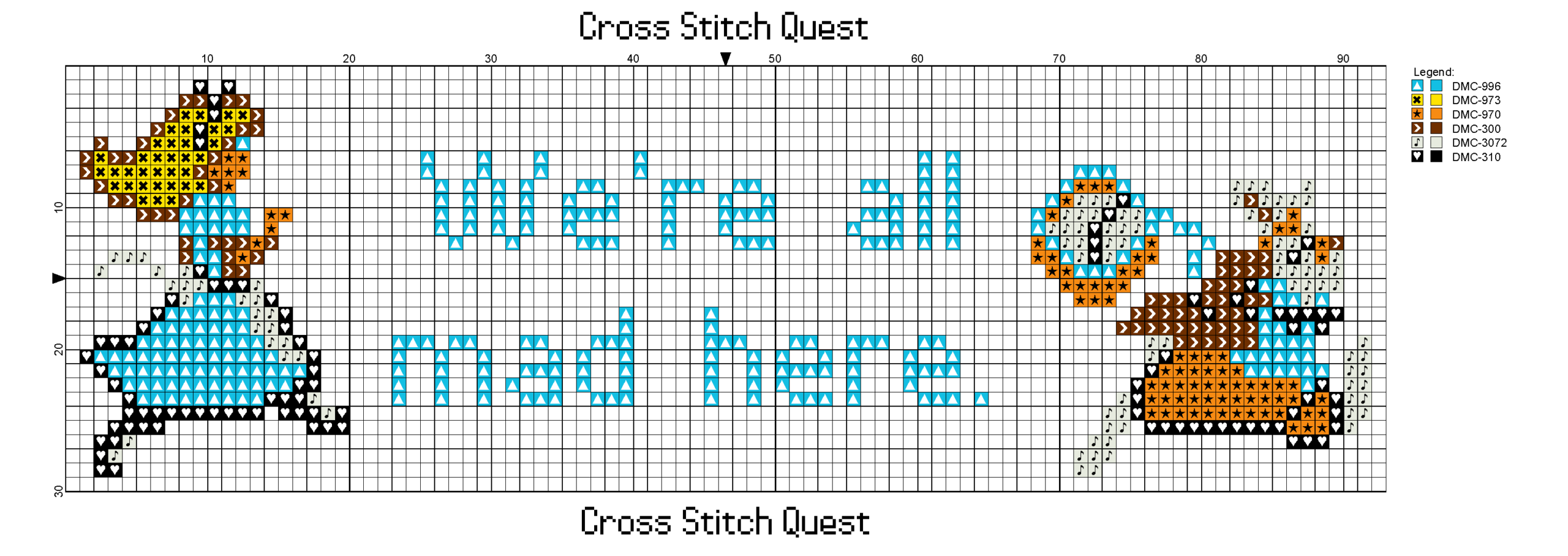 Free Alice In Wonderland Cross Stitch Pattern Quote