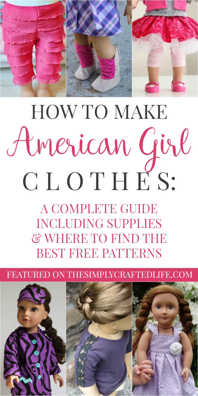 Free American Girl 18 Doll Patterns