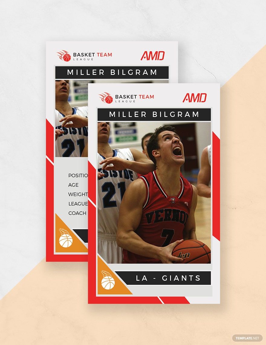 Free Basketball Team Trading Card