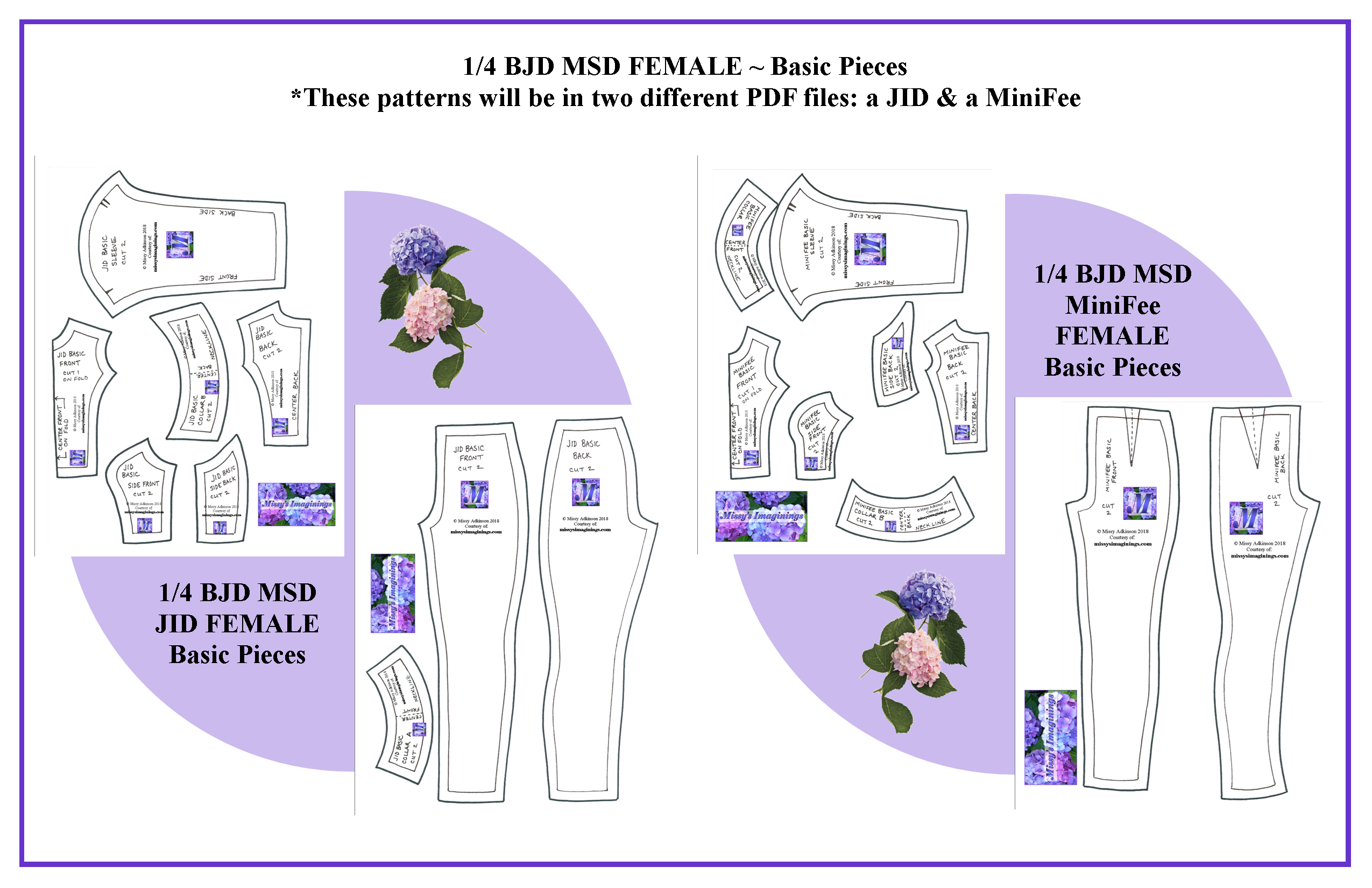Free Bjd Msd Basic Pattern Pieces Free Bjd Msd Basic Pattern Pieces