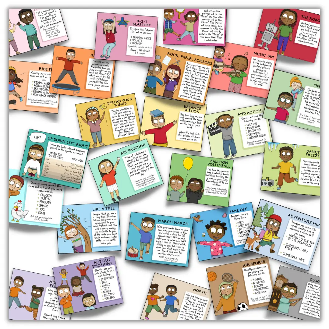 Free Brain Breaks For The Classroom In Printable Digital Formats