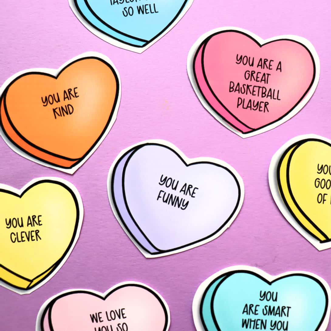 Free Conversation Heart Attack Printable