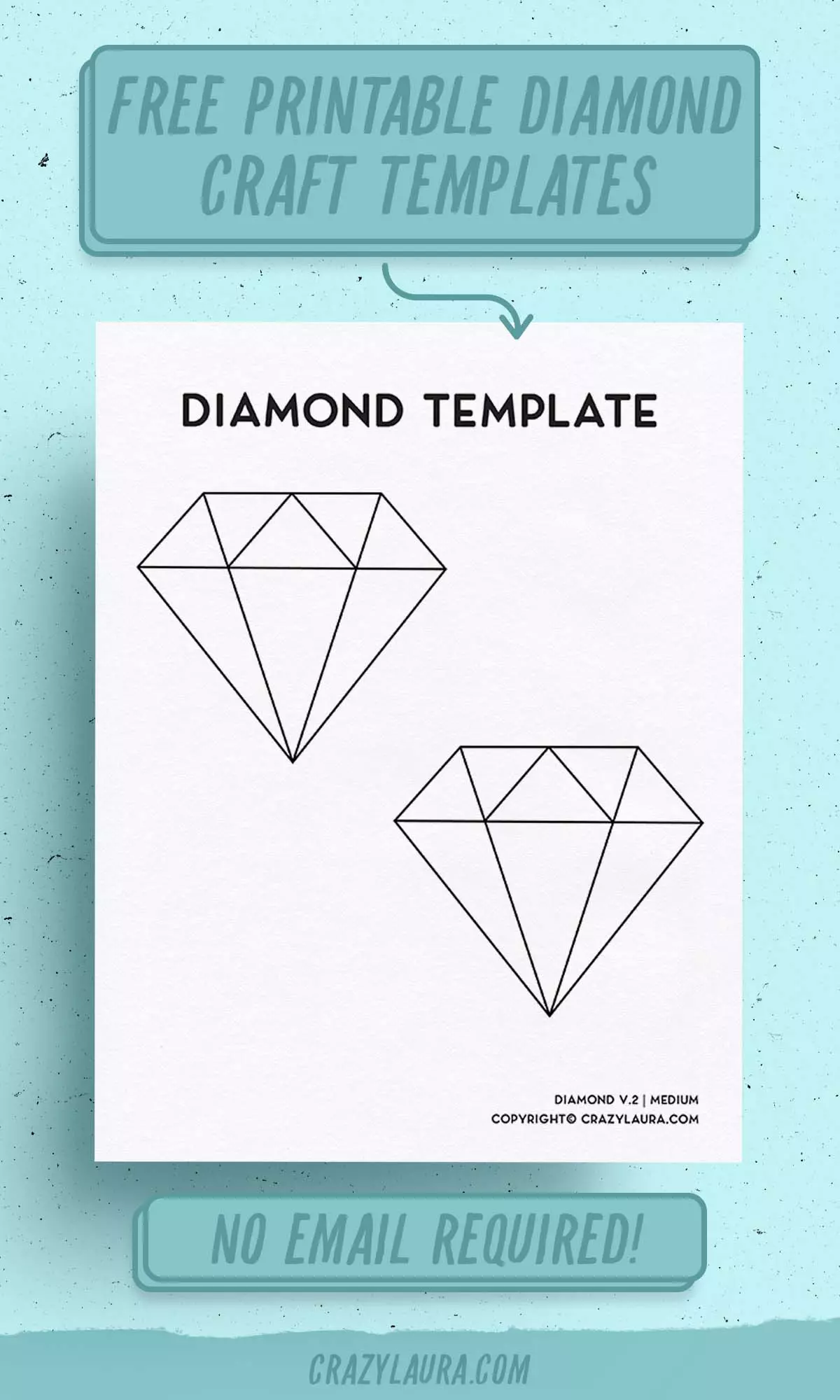 Free Diamond Template