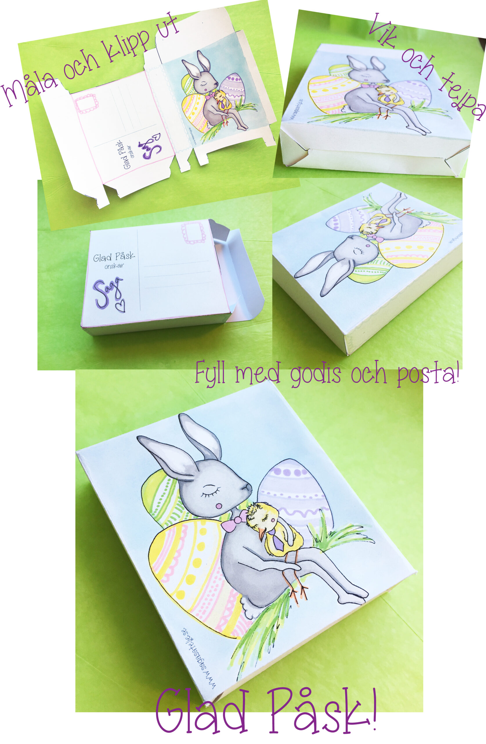 Free Easter Envelopes