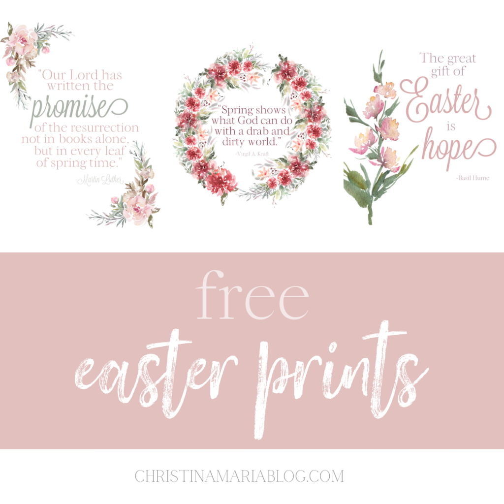Free Easter Quotes And Spring Printables
