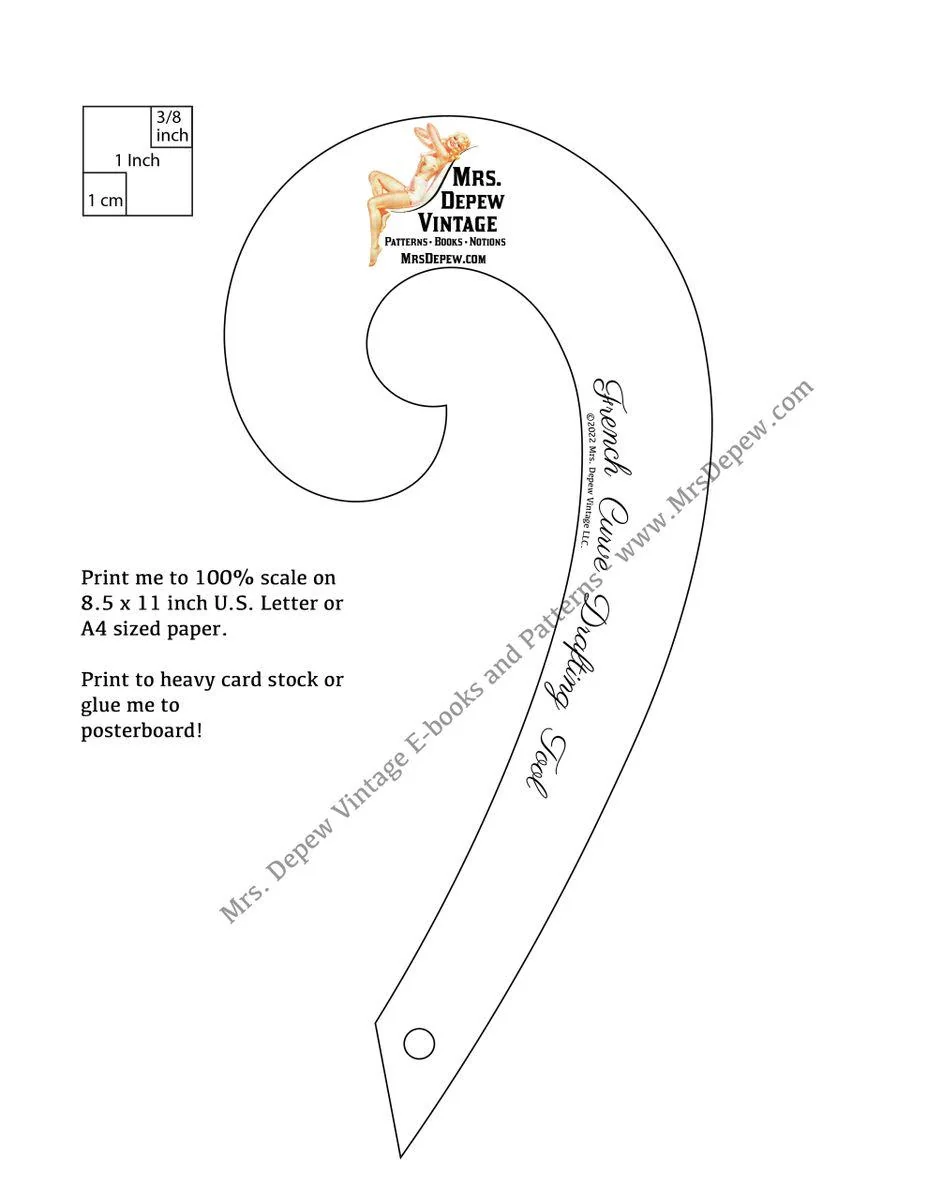 Free French Curve Pattern