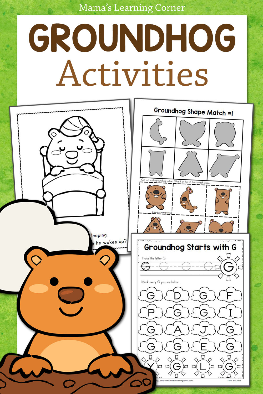 Free Groundhog Day Printables Free Groundhog Day Printables