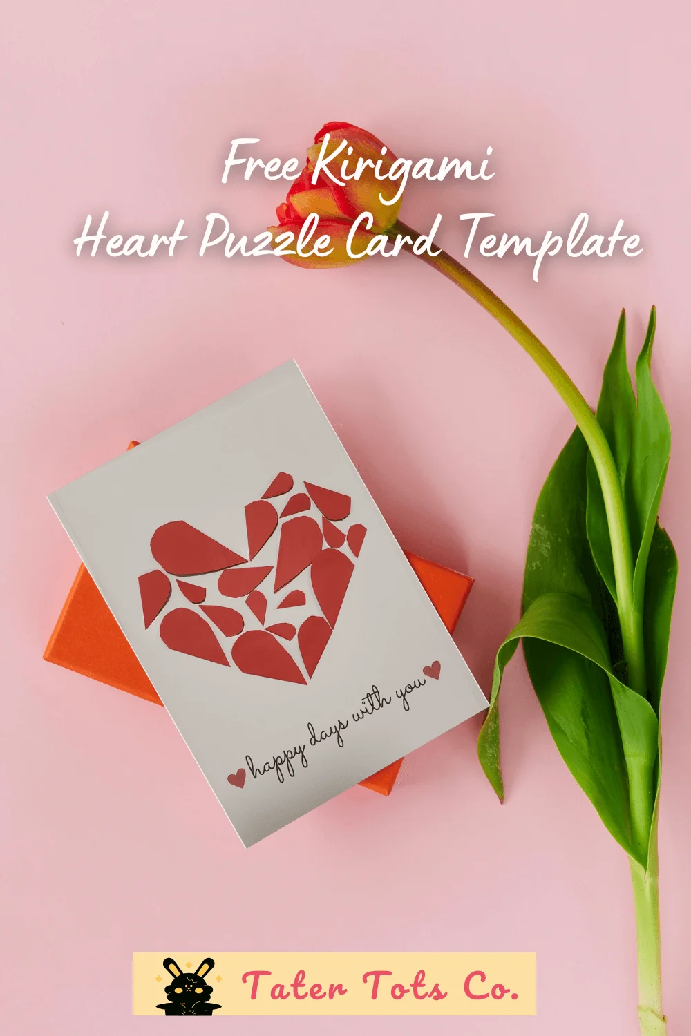 Free Kirigami Heart Card Puzzle Cut Out Activity For Families And Kids