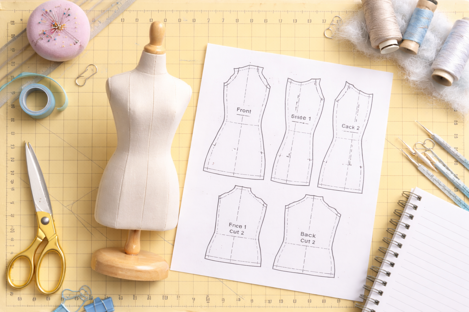 Free Mini Mannequin Pattern