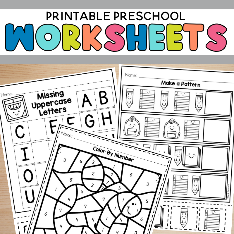 Free Preschool Printable Activities
