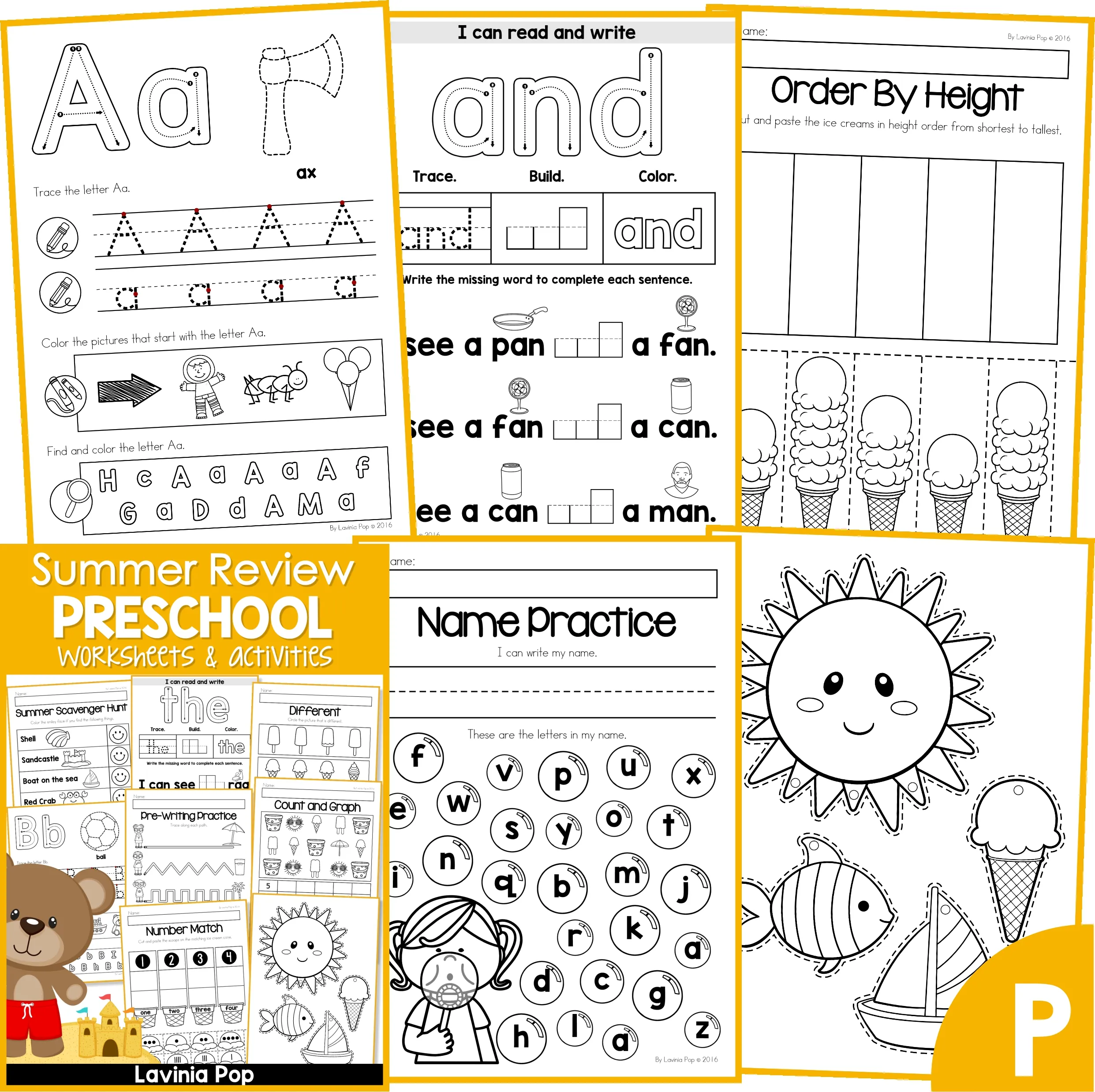 Free Printable Vpk Worksheets