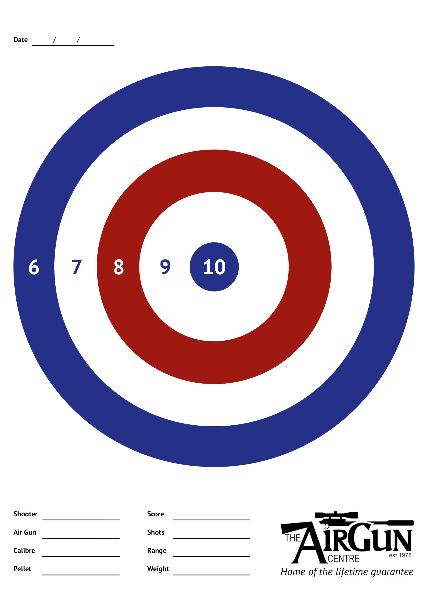 free printable 22 rifle targets