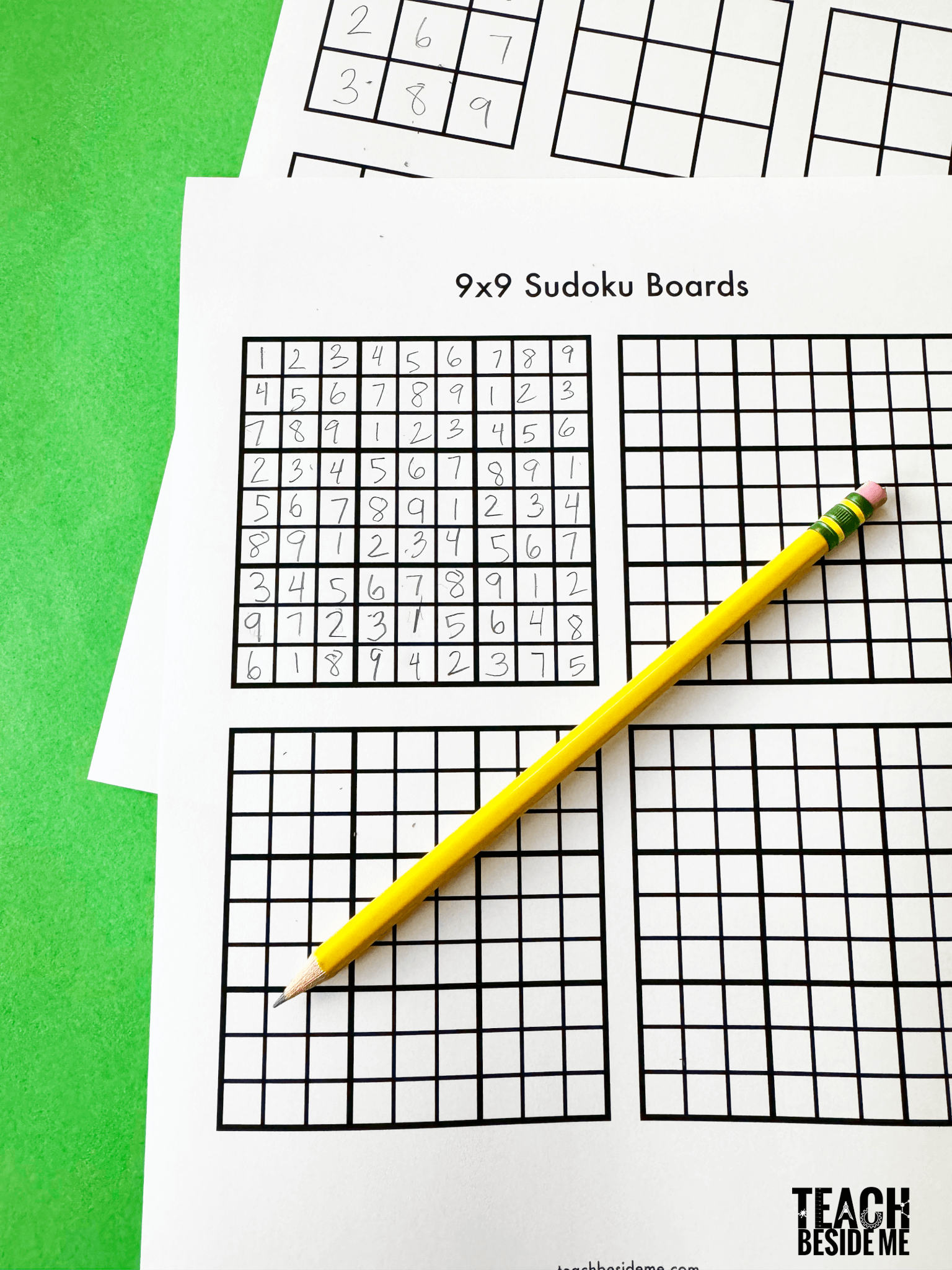 free printable sudoku 6 per page
