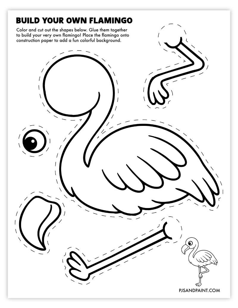 Free Printable Build Your Own Animal Crafts Free Printable Build Your Own Animal Crafts