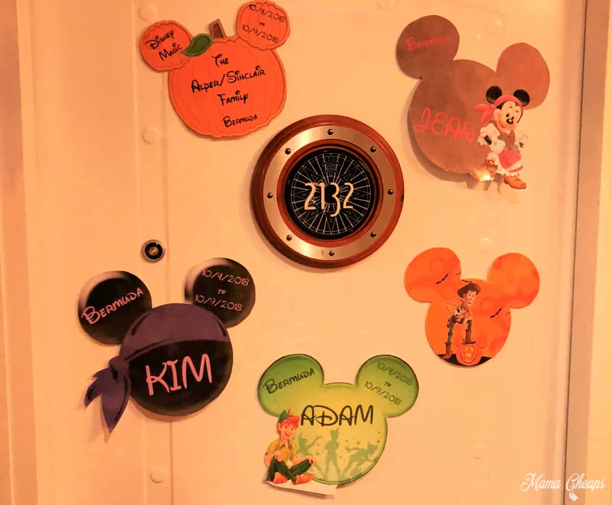 free disney cruise magnet templates