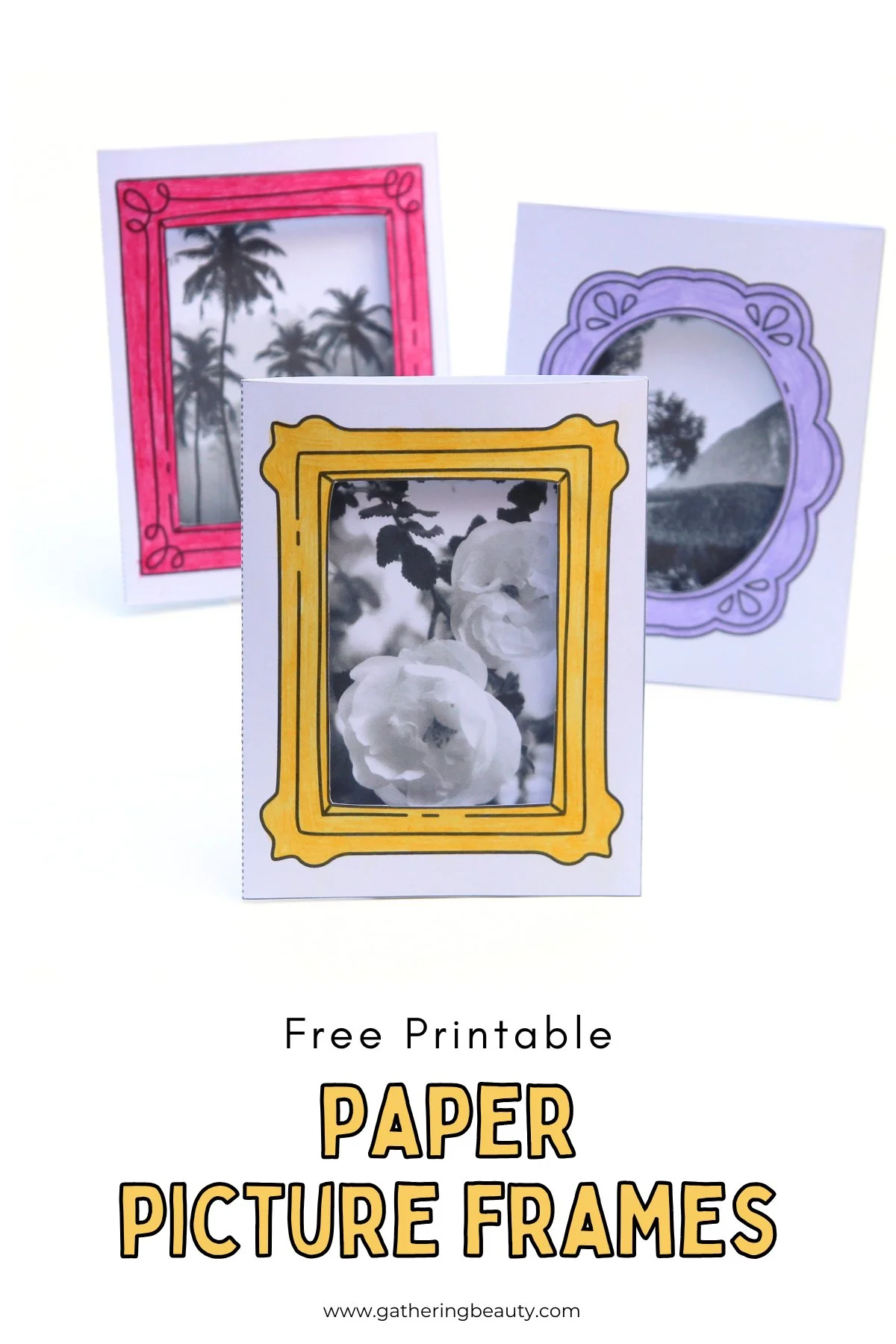 Free Printable Diy Picture Frames