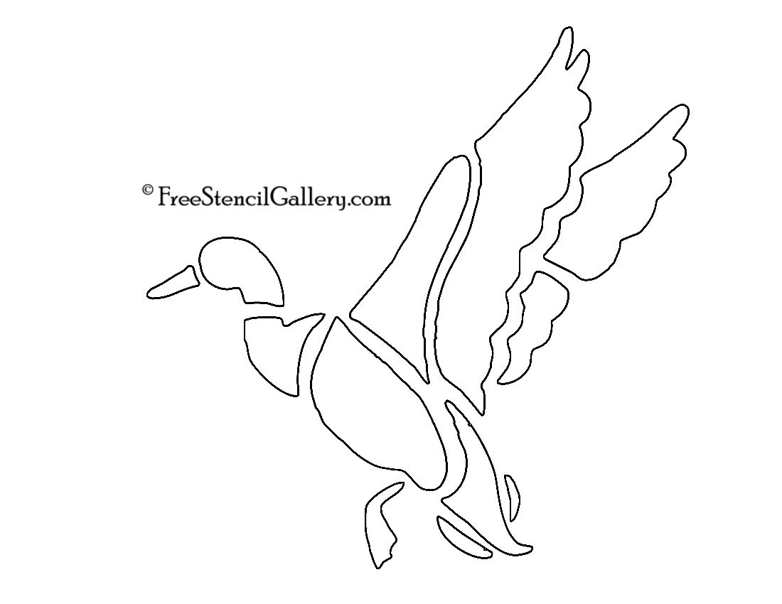 Free Printable Duck Carving Template