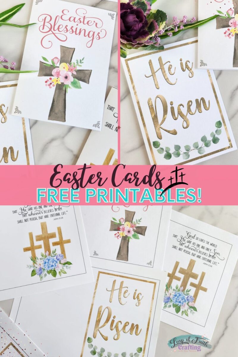 Free Printable Easter Card Religious Free Printable Easter Card Religious