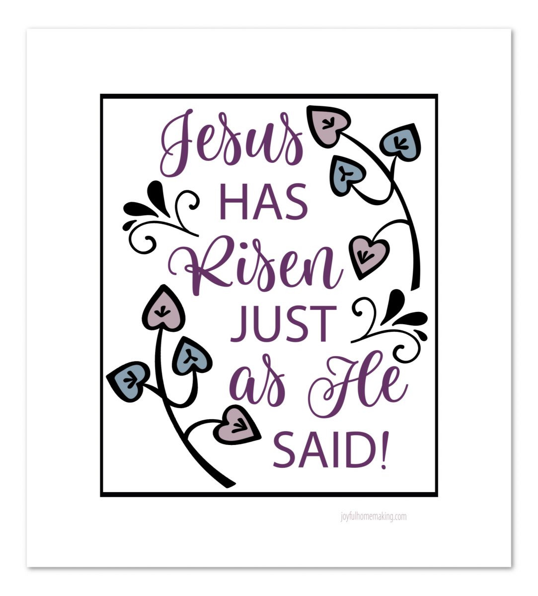 Free Printable Easter Message